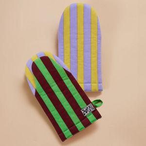 JALAPENO Striped Oven Mitts