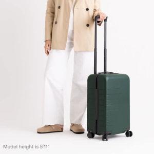 Large Check-In Suitcase - Olive