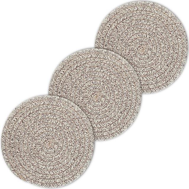 Pot Holders Set, Trivets Set 3 Pcs, 100% Pure Cotton Thread Weave Trivets for Hot Dishes/Pot/Bowl/Teapot/Hot Pot Holders