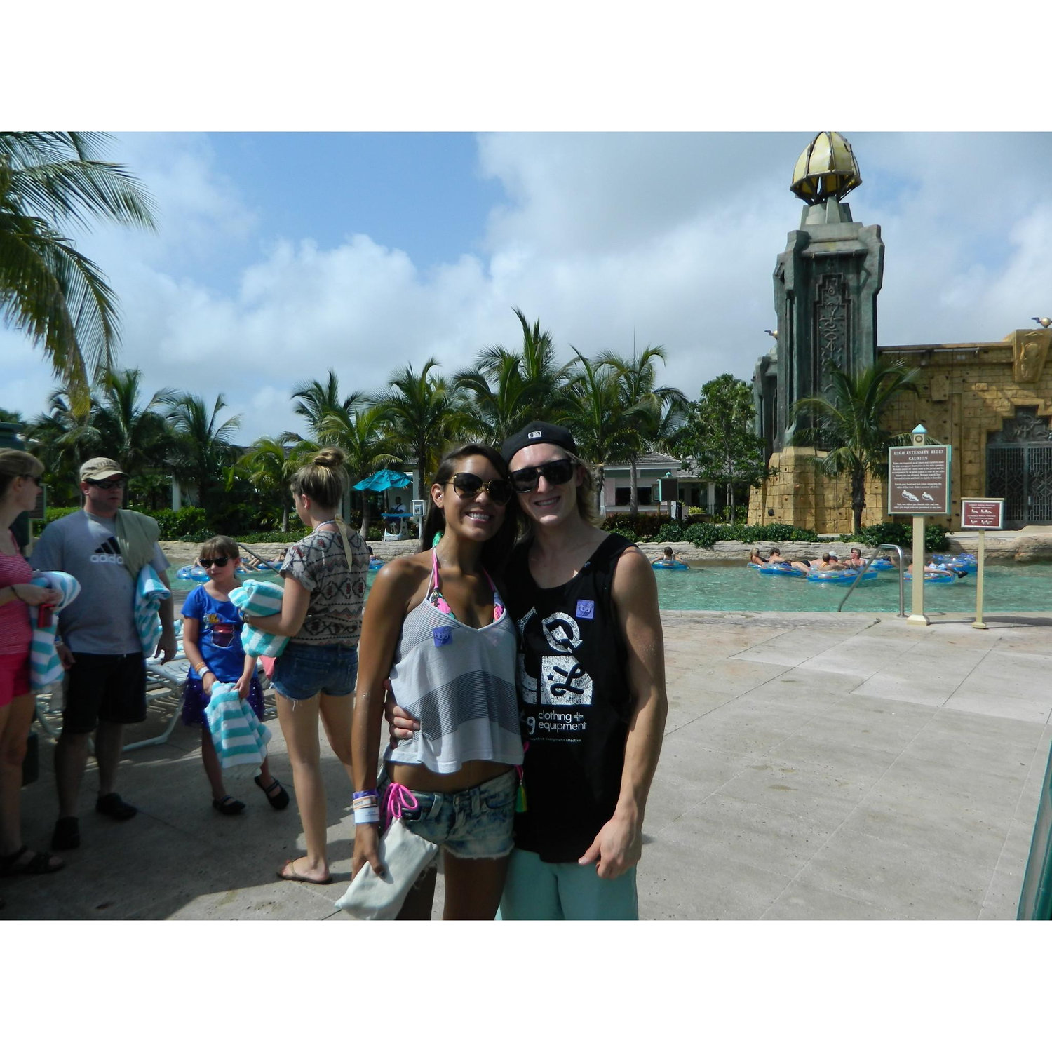 When we were babies. Bahamas/Atlantis 2012