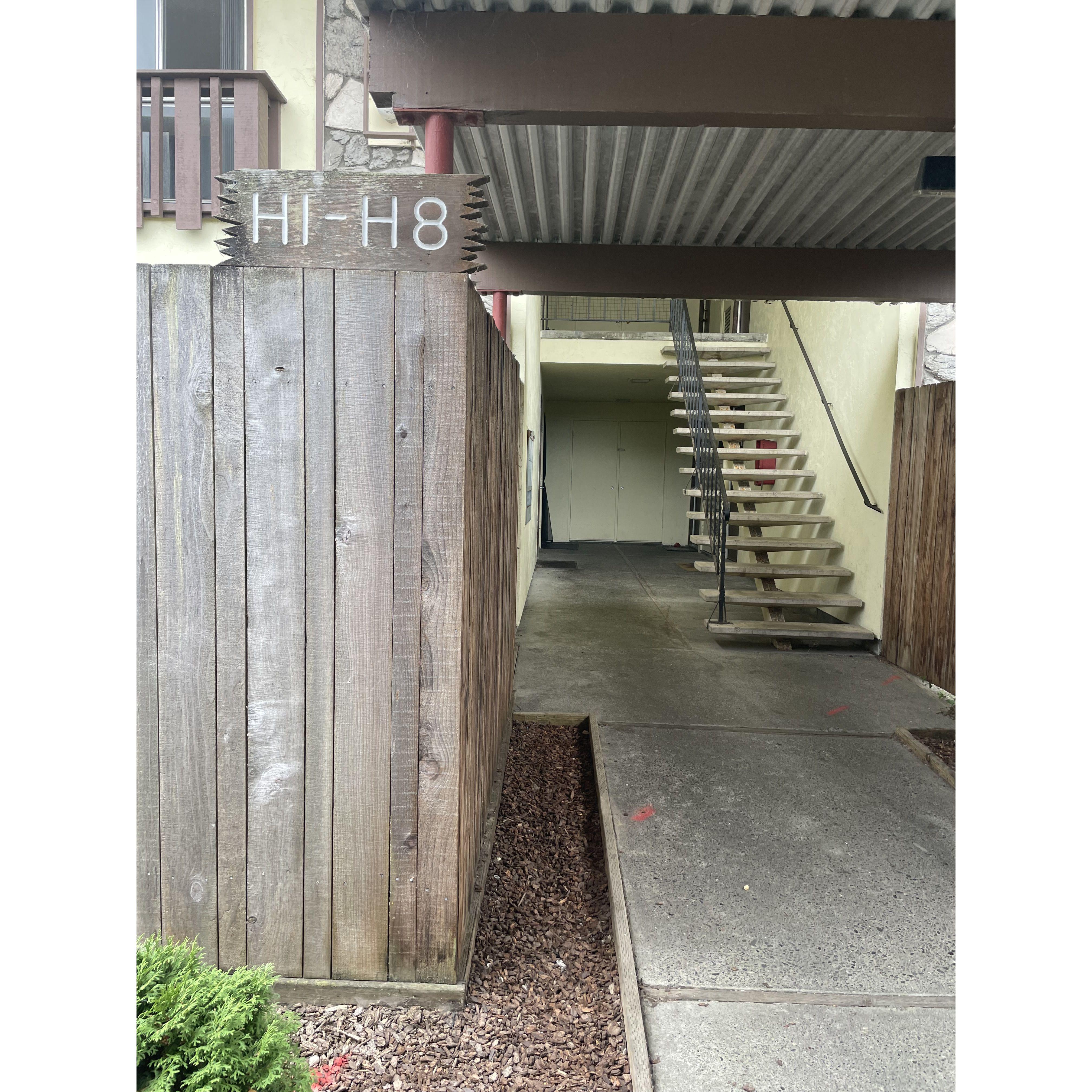 This is where we met. Apartment H2