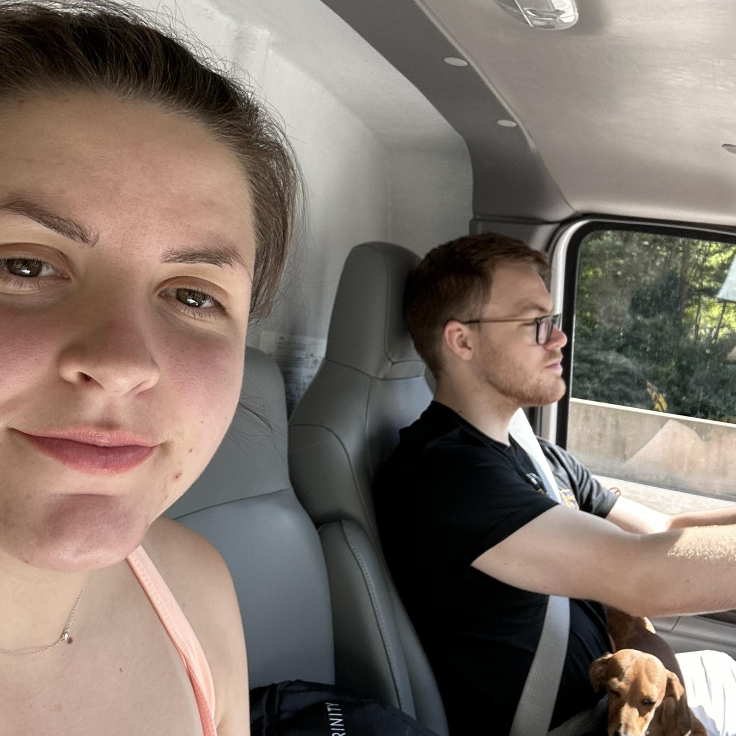 U-Haul from Boston to Charlotte with Rosie!