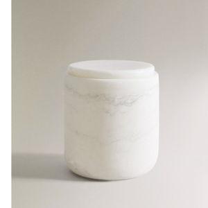 White Marble Bathroom Tumbler