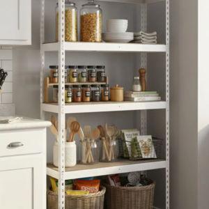 Ar Decó White Bookcase 36-In W X 12-In D X 72-In H Color + Oak Mdf 5-Tier 200Lbs - Matte White