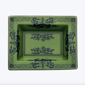 Oriente Rectangular Vide Poche Green