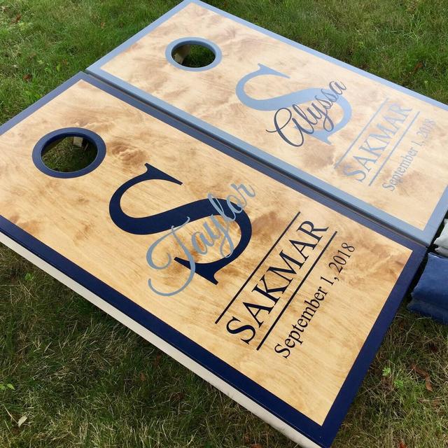 Wedding Cornhole Boards - Wedding...