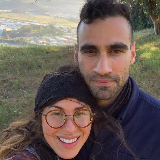 SF Park Hike Selfie, Take 4
