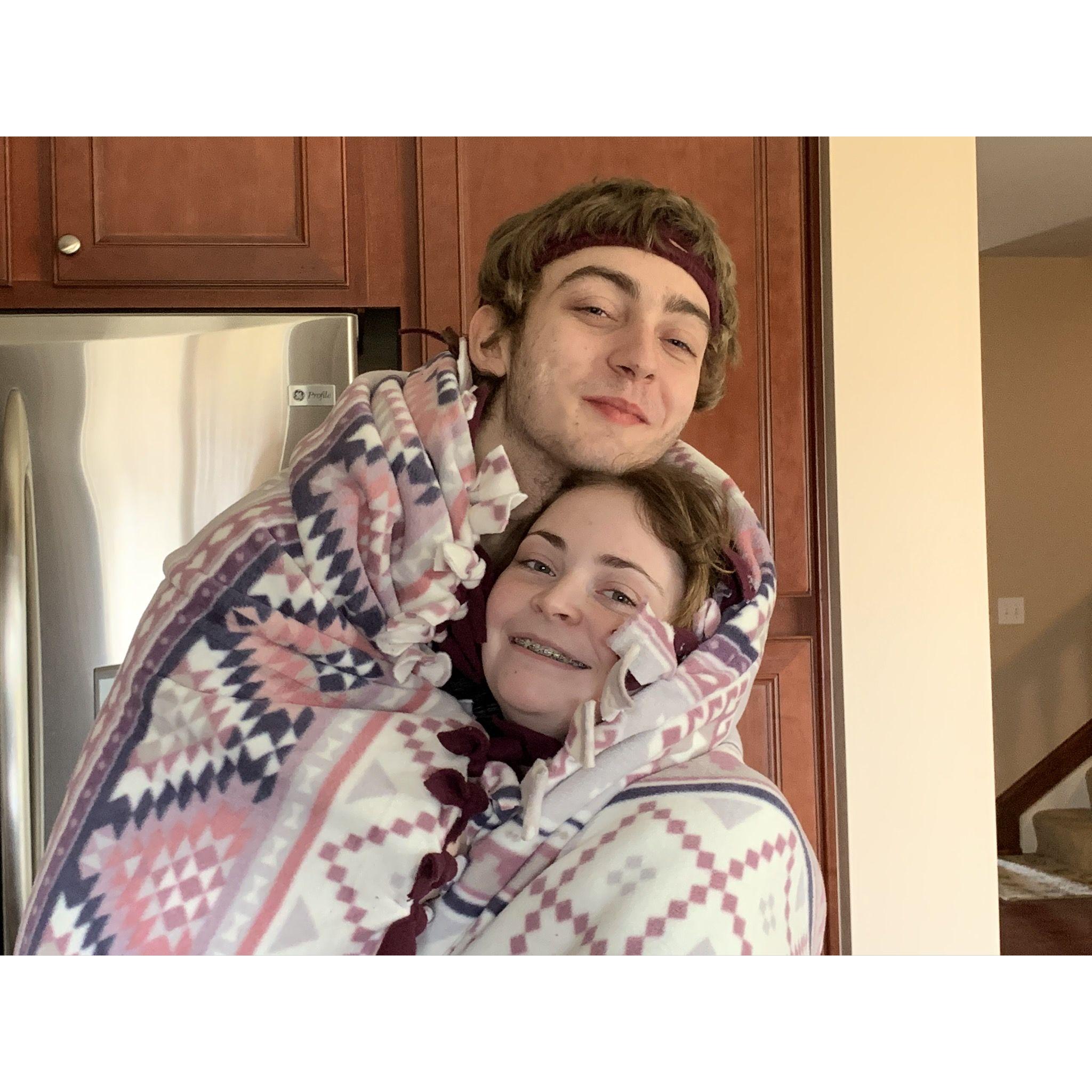 A blanket we made together