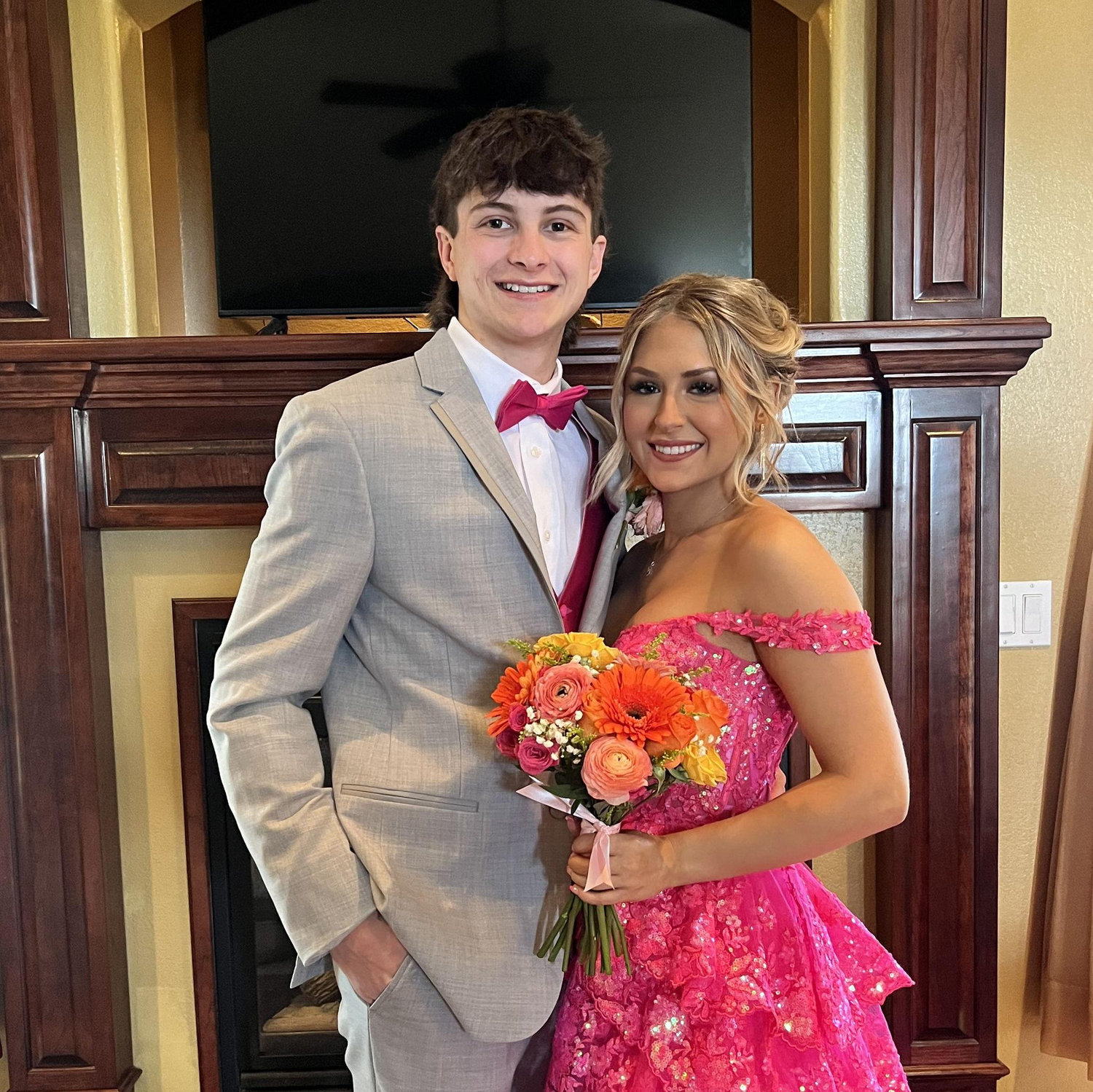 our fourth and last prom together!