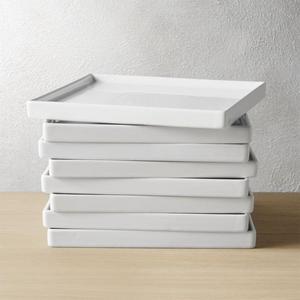 set of 8 bento dinner plates