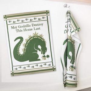 Godzilla Dish Cloth