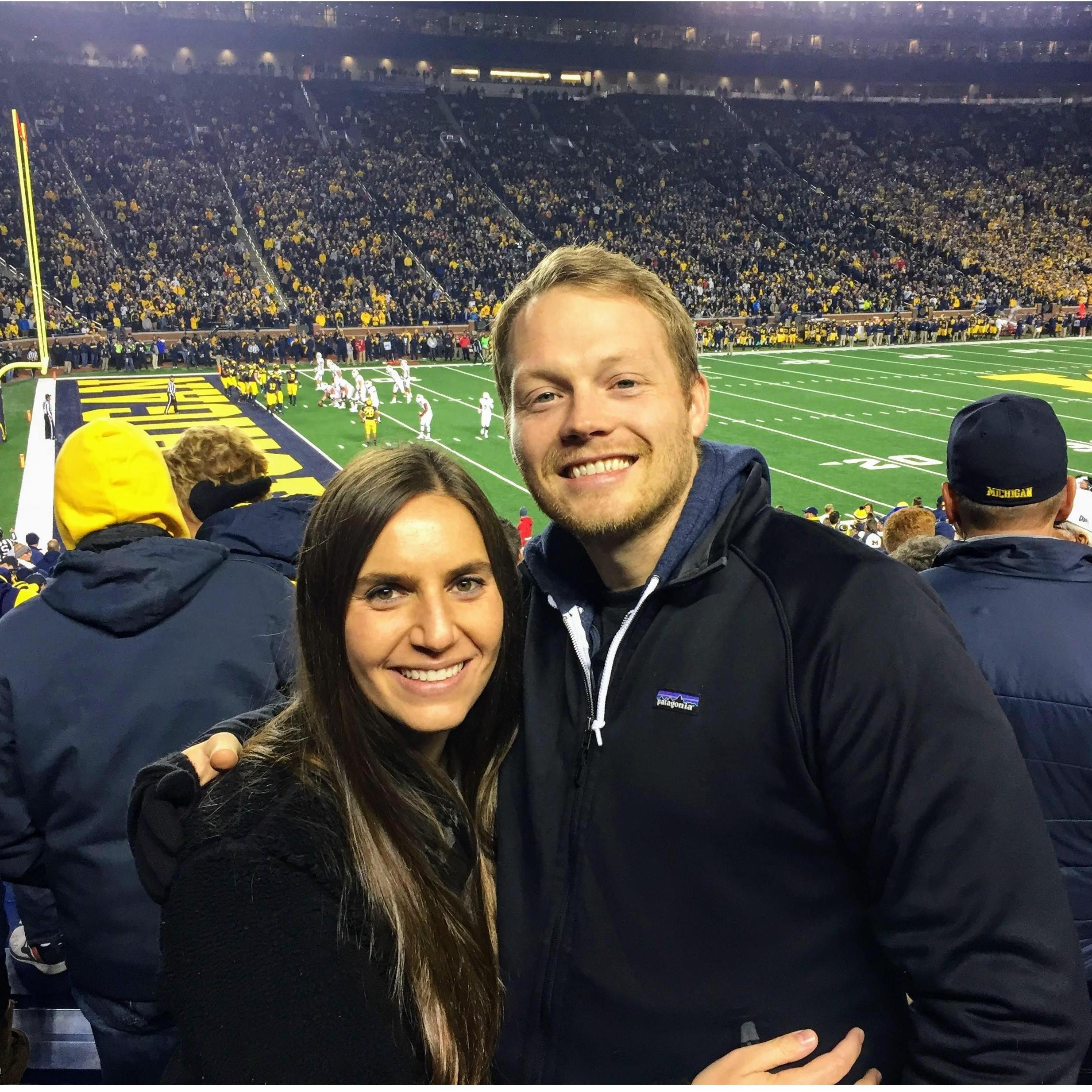 Wisconsin at Michigan (Oct 2018)