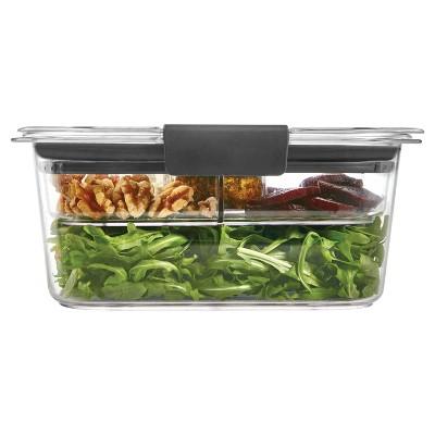 Rubbermaid® 4.7 Cup Brilliance Salad Lunch Container Clear