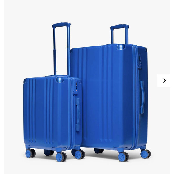 Ambeur 2-Piece Luggage Set - COBALT