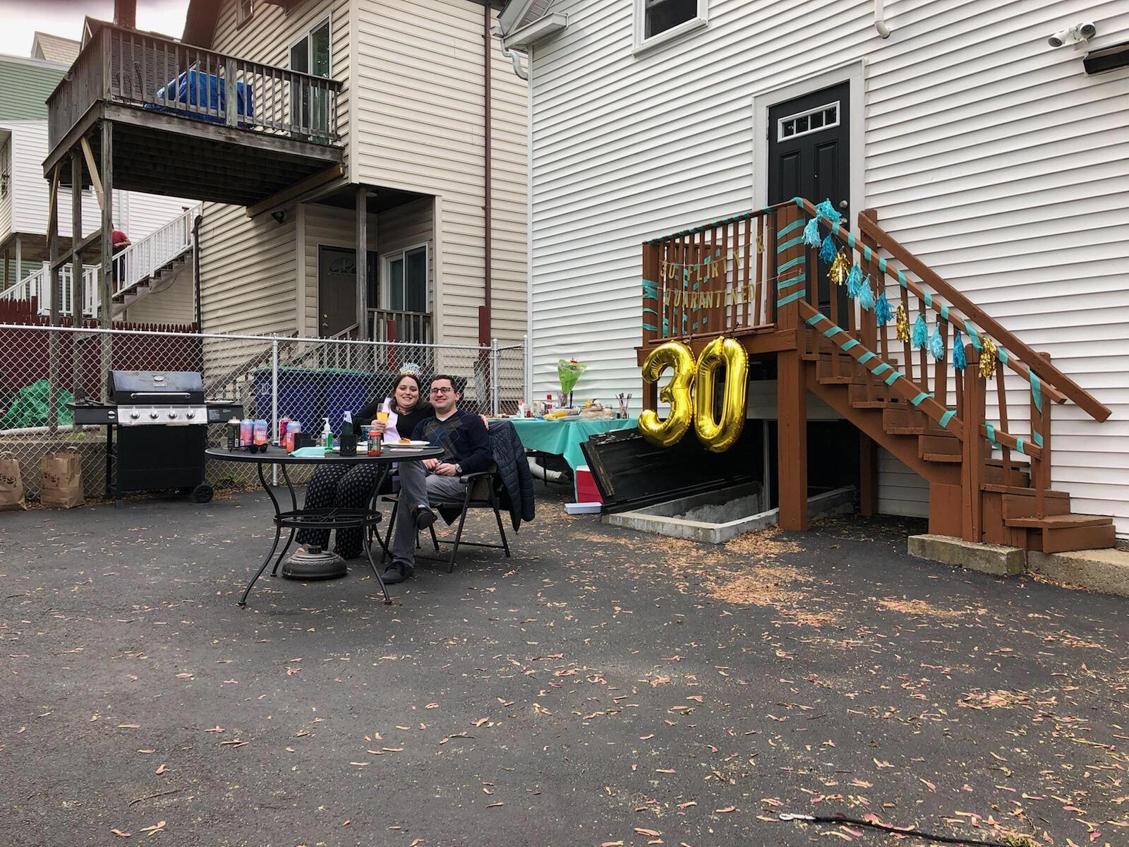 COVID-19 30th birthday celebration!
