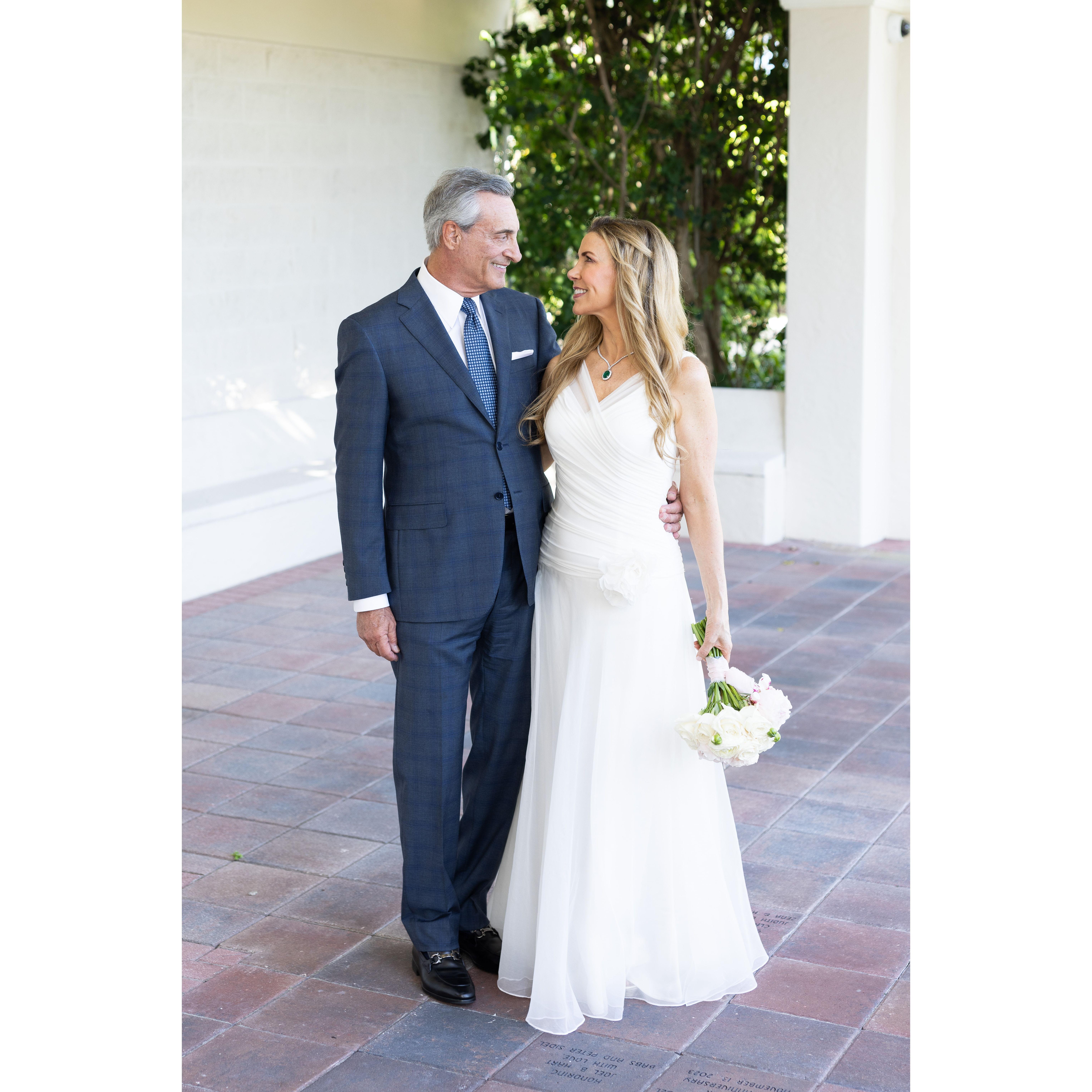 Vow ceremony on April 26, 2025 at Temple Judea