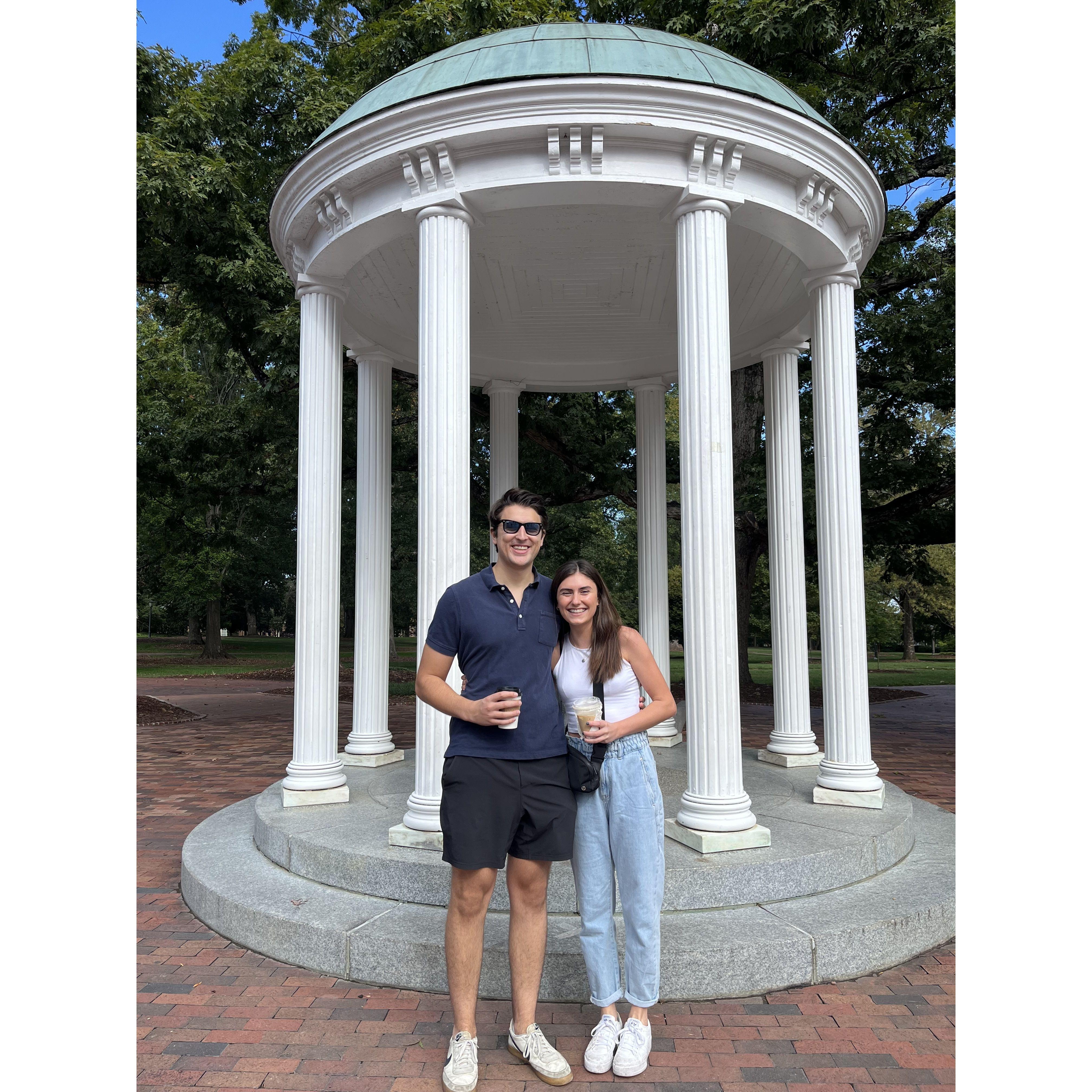 After countless flights, phone calls, and virtual date nights, Julia and Sebastian will have officially survived 3 years of long distance! Julia graduates from UNC in May 2026 and will be moving back to LA to practice as an orthodontist.