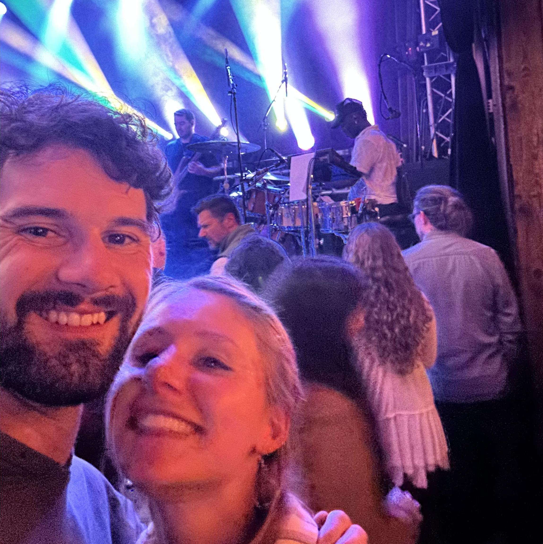 Janetta took Ian to his favorite band in Seattle a few years back :)