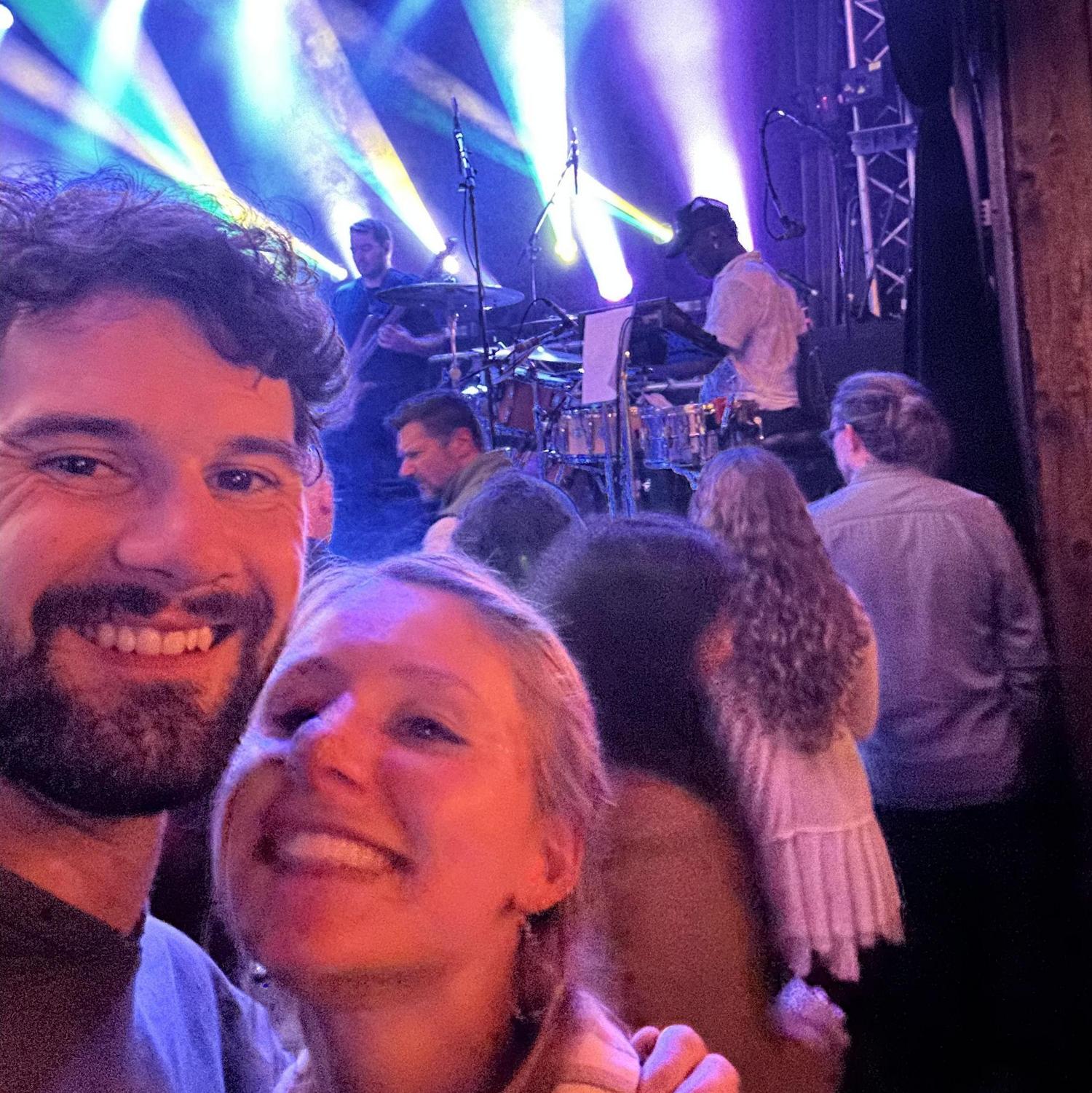 Janetta took Ian to his favorite band in Seattle a few years back :)