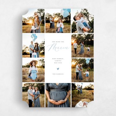 Blue Ticket Holiday Card - Brookland