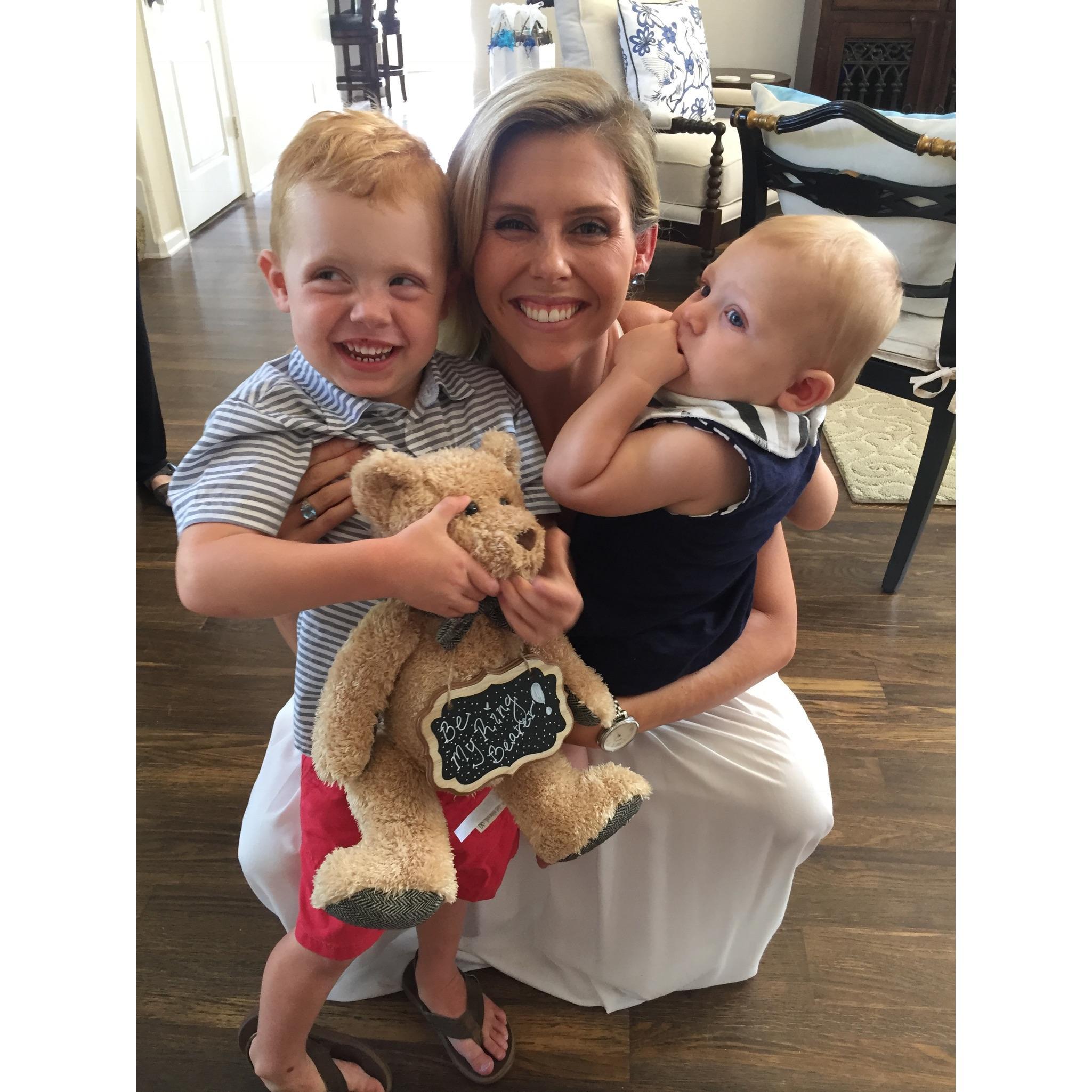 Nolan and Wade Wittman - Ring Bearers
