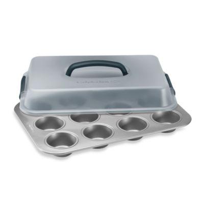 Calphalon® Nonstick 12-Cup Covered Cupcake Pan