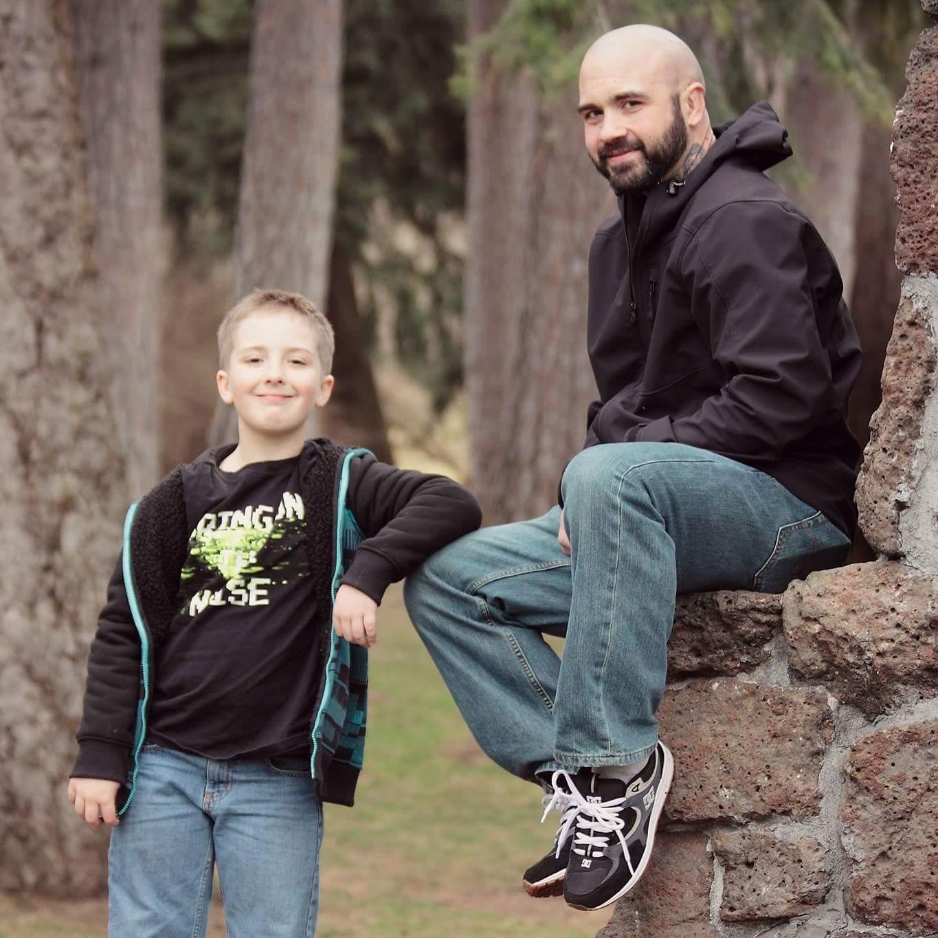 Maddix and Mikey at Man I to Park! Photo credit: Melaina Richards
