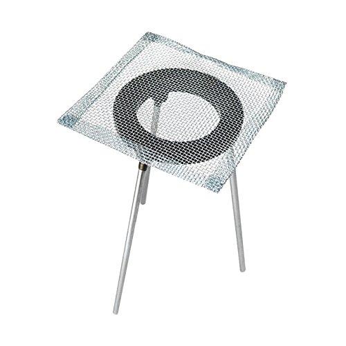 PMC Supplies LLC 9" Tripod w/ 6" x 6" Screen Mesh Jewelry Making Repair Soldering Stand Bunsen Burner Alcohol Heating Lamp Tool