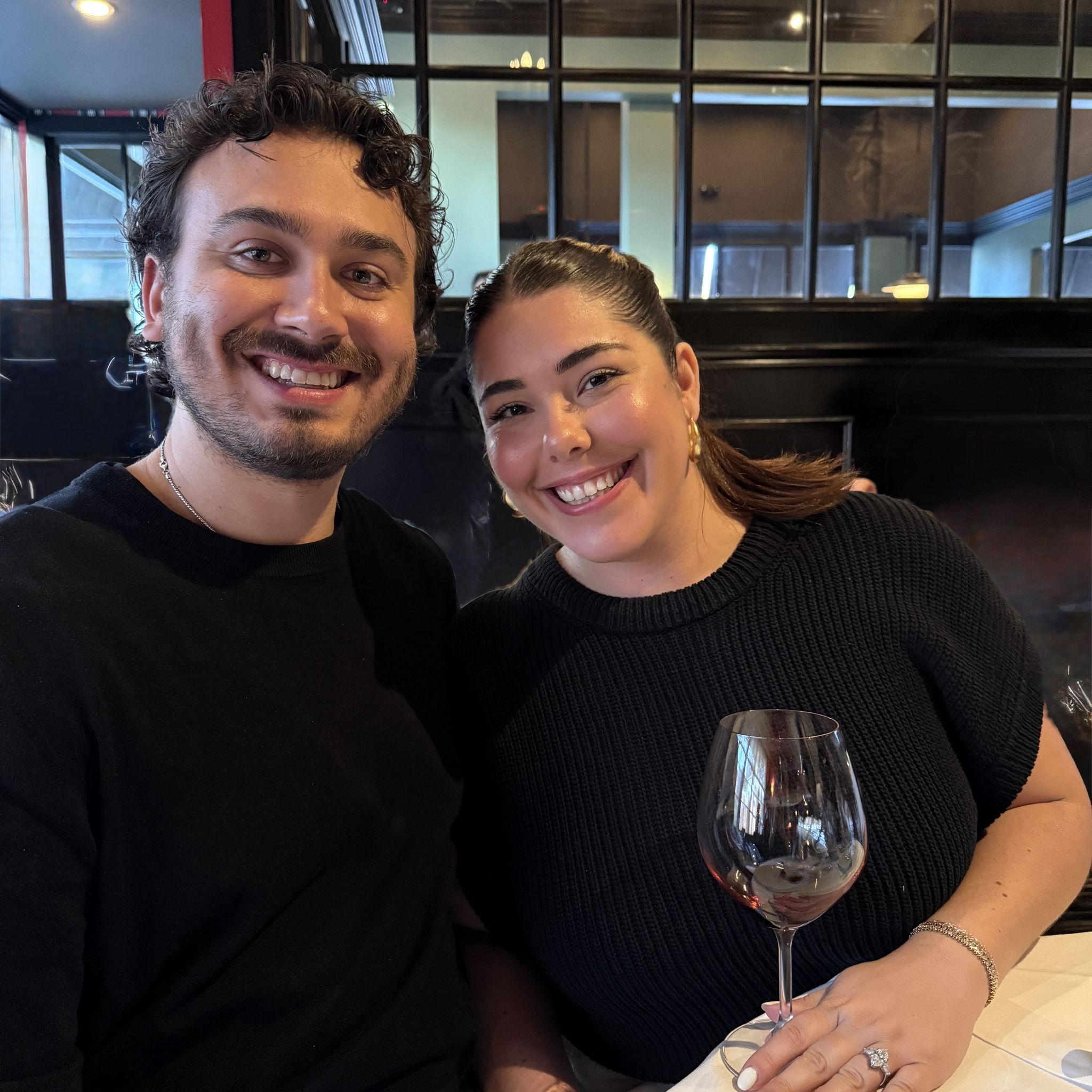 One of Tanner & Lauren's favorite meals at Osteria Mozza in Los Angeles, California - Spring 2025