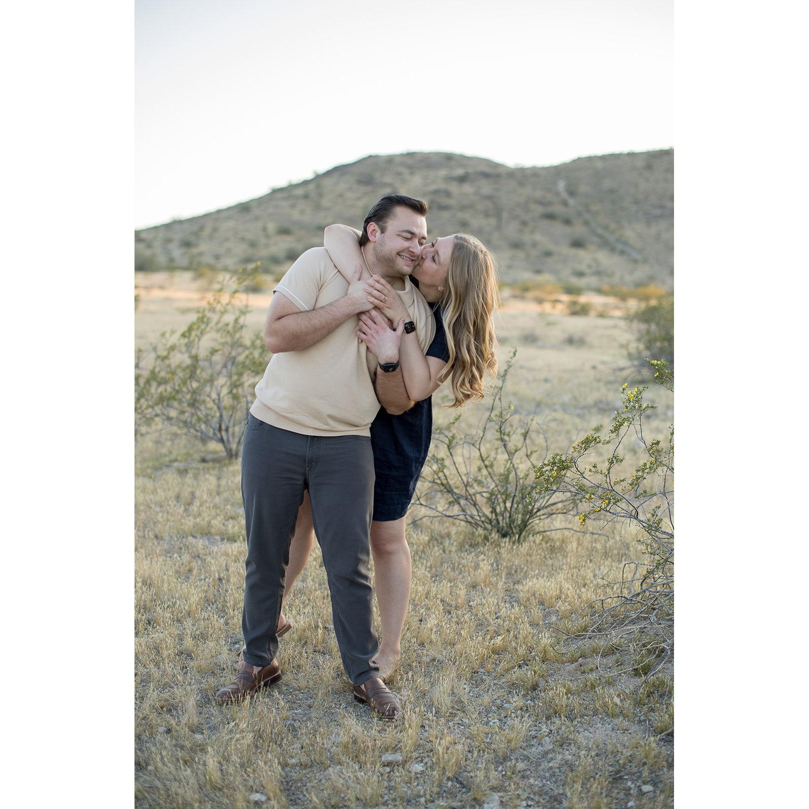 Engagement Photo Session at South Mountain in Phoenix, AZ