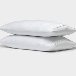 Bamboo Pillowcases - White / Standard