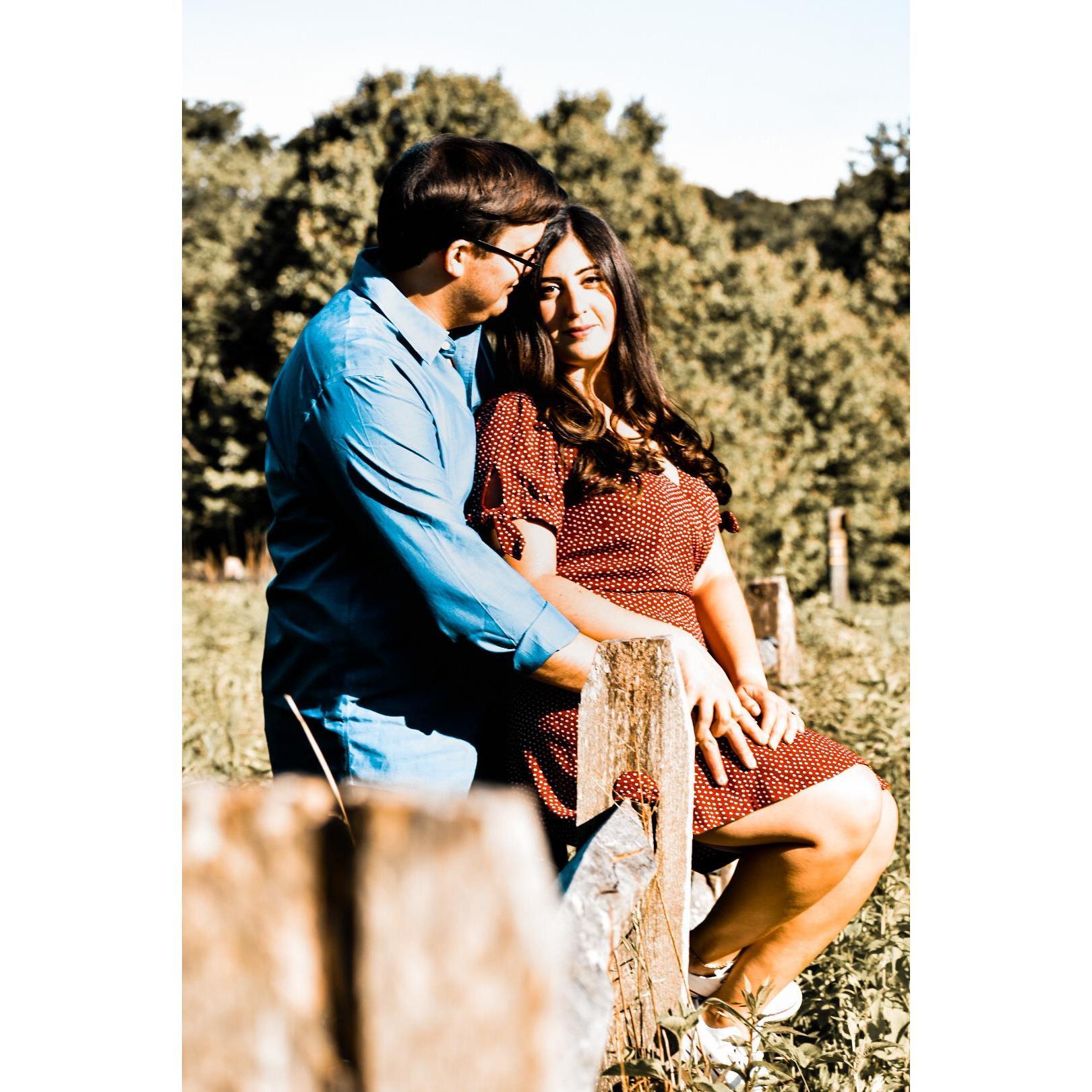 Engagement photos by Brianna Nichole Photography