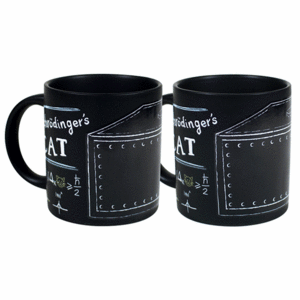 Schrodinger's Cat 10oz Mug Set of 2