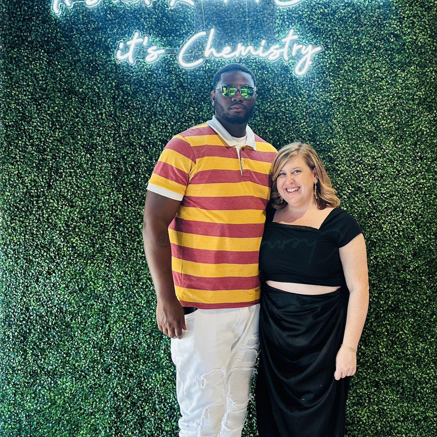 The first date Darcell planned was to Cheddars, and Erica's was to Candle Chemistry! Date nights have remained a staple in this beautiful relationship!