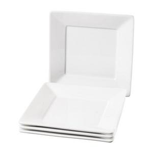 Oven to Table Set of Four 8.5 Inch Porcelain Salad Plate by Denmark Tools for Cooks