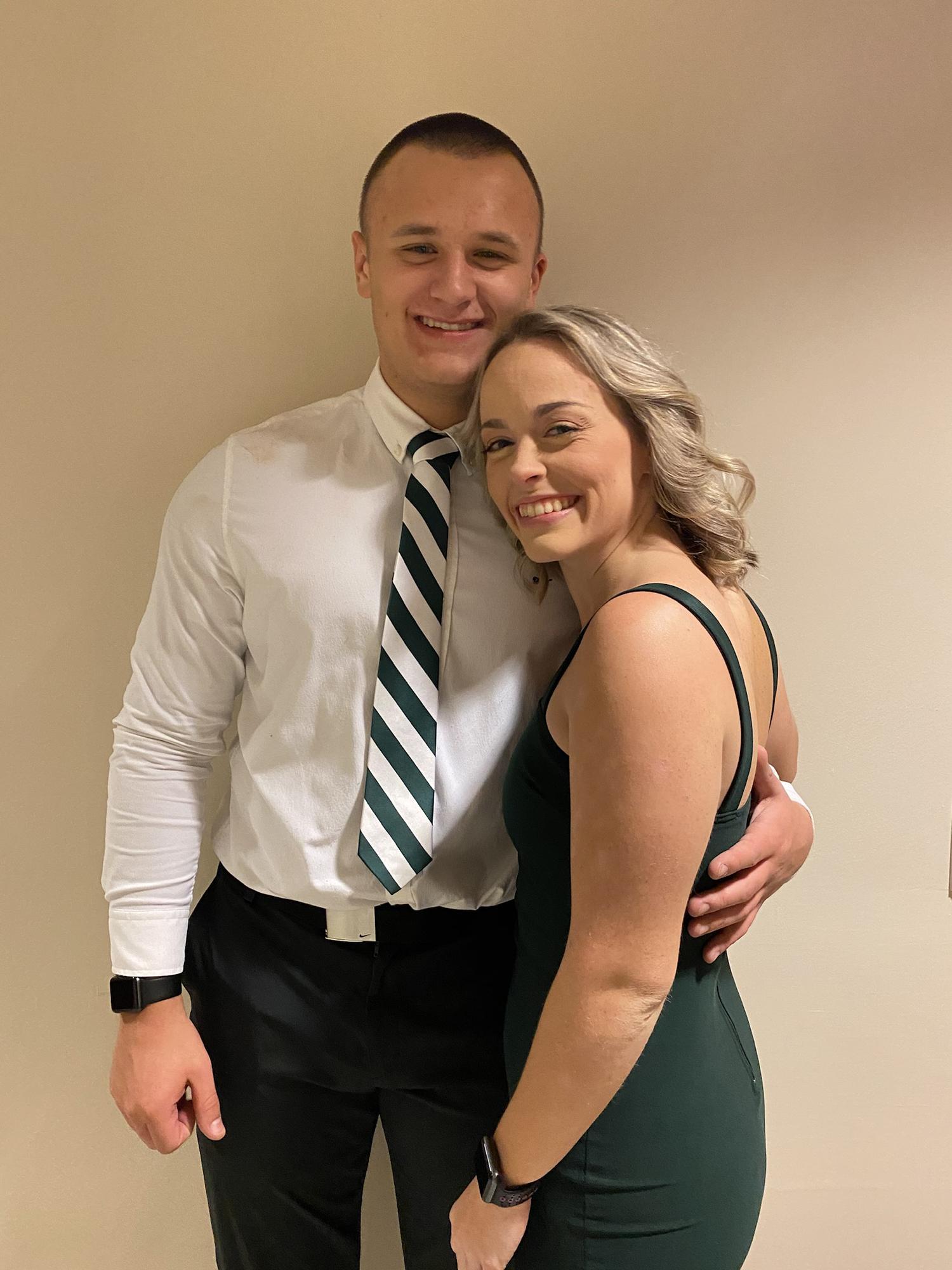 From Carley’s Senior semi-formal of College (February 2021).