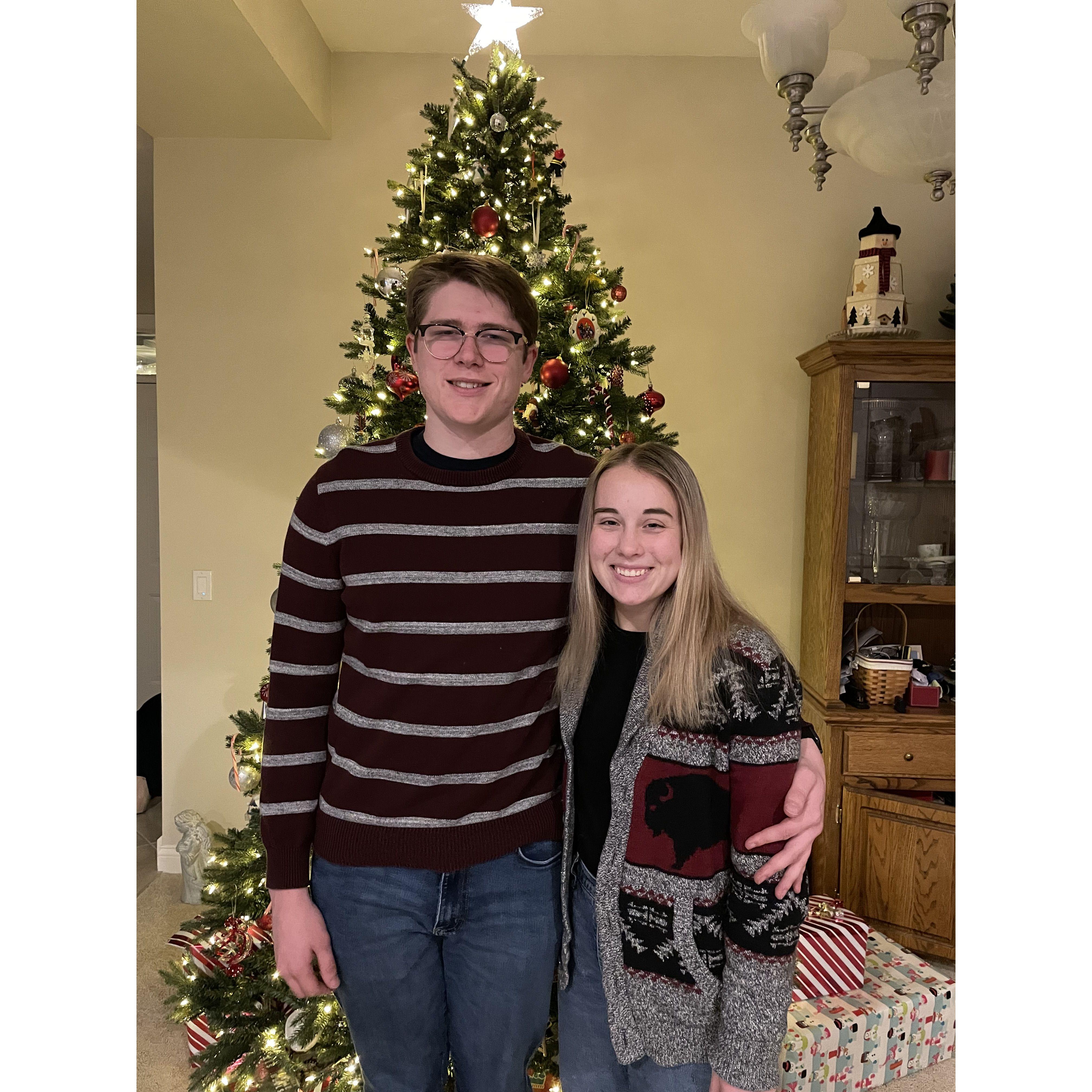 Celebrating Christmas together!