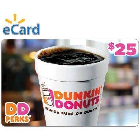 Dunkin Donuts $25 (Email Delivery)