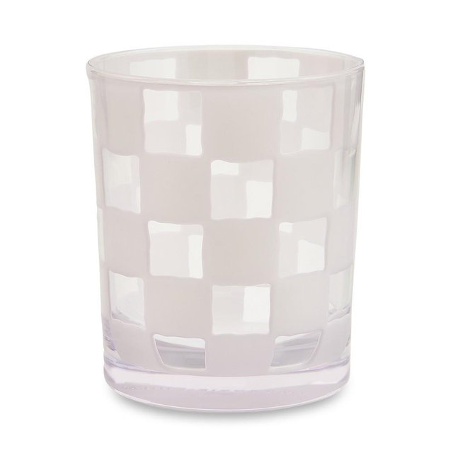 MacKenzie-Childs Outdoor Tumblers, Set of 4, White