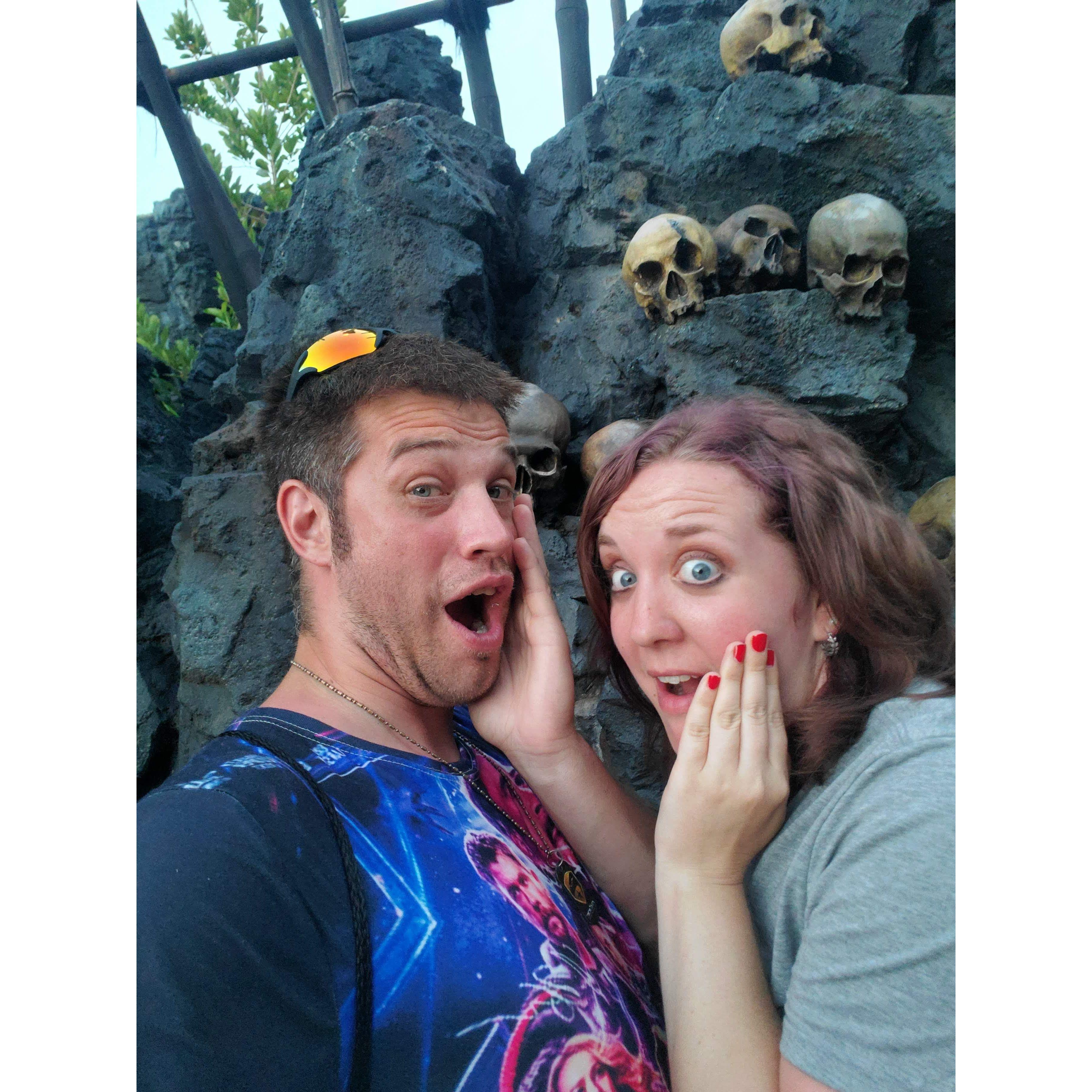 At Universal Studios