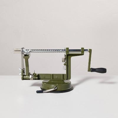 Hand Crank Apple Peeler Olive Green - Hearth & Hand™ with Magnolia