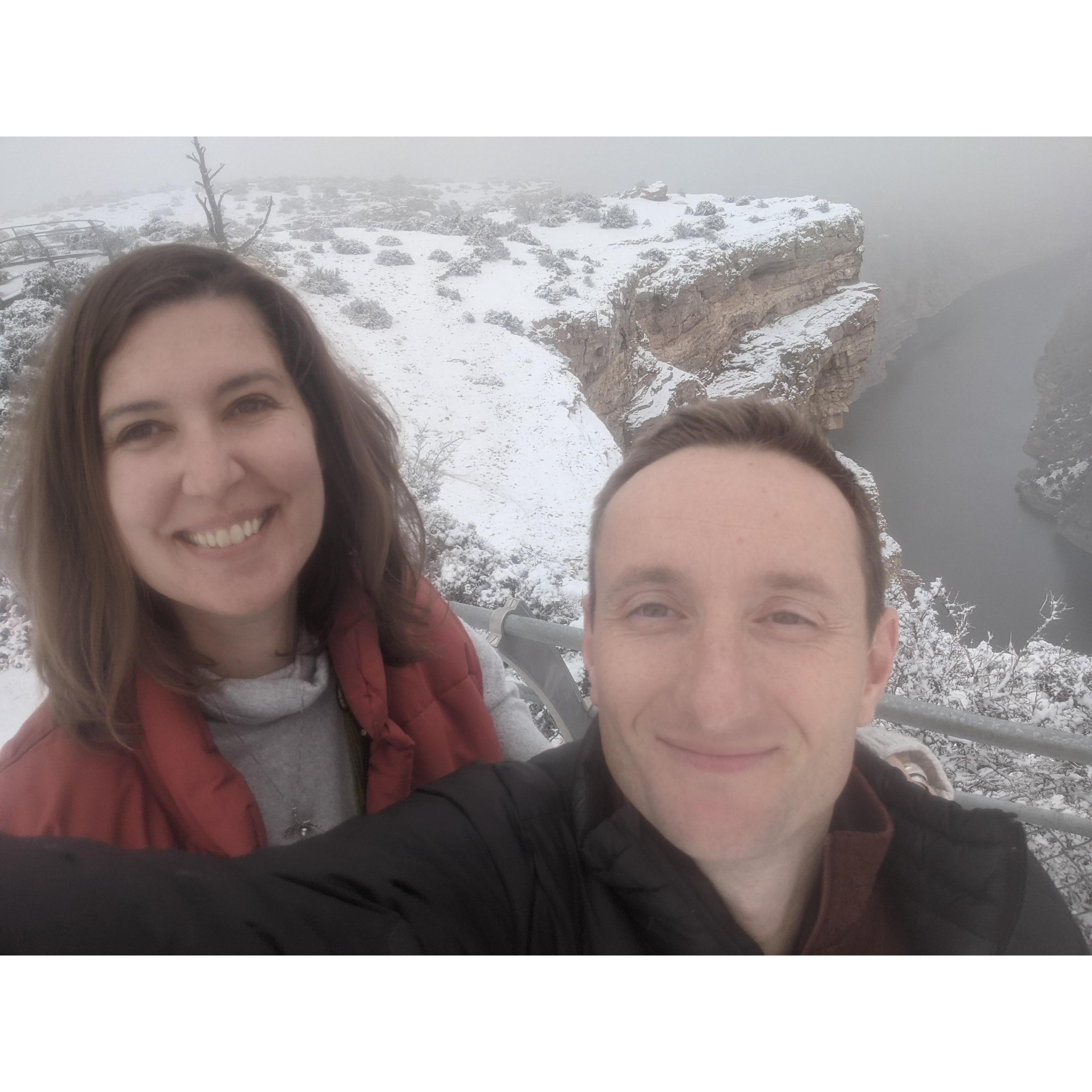 Engagement photo day. Devil's Canyon