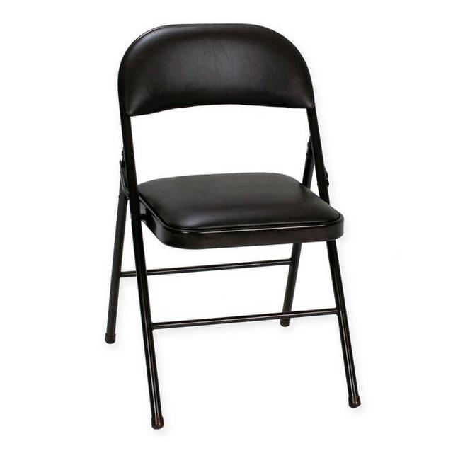 Padded Vinyl Folding Chair