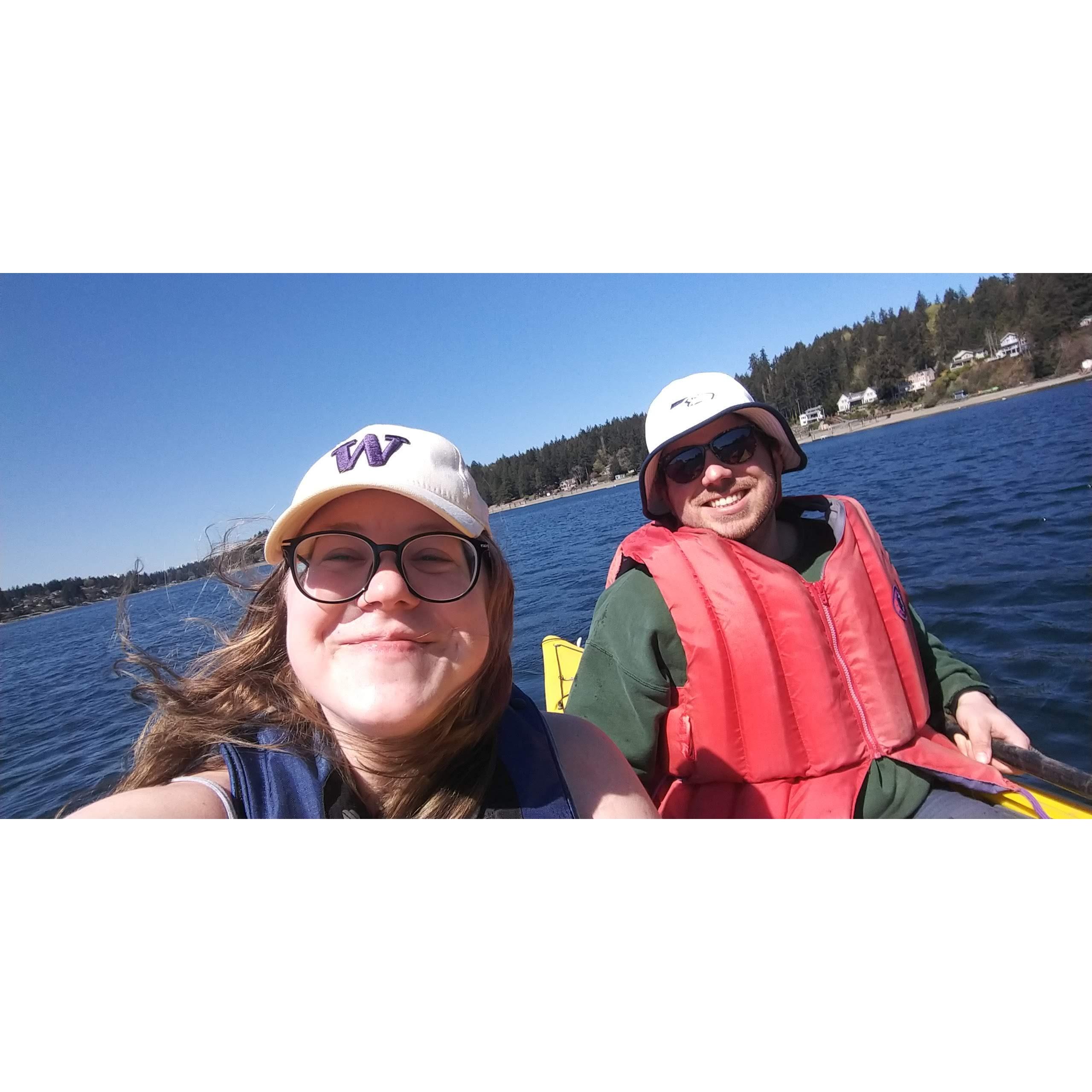 Kayaking in Gig Harbor