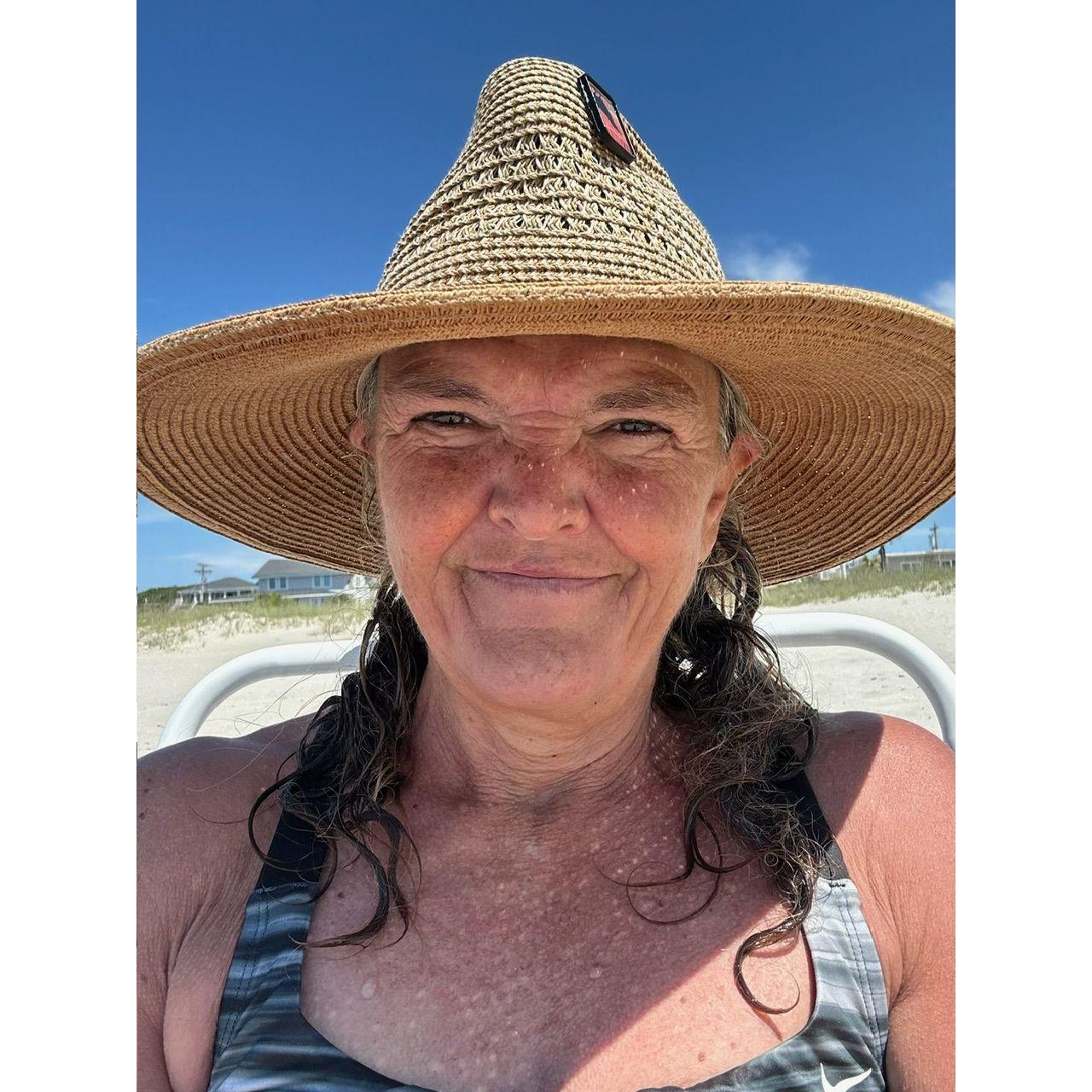 Sharon is a tried and true water woman no doubt. She logged over 200 days in the ocean in 2024!