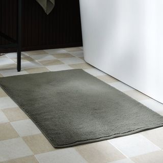 Soft Rib Turkish Cotton Tub Mat