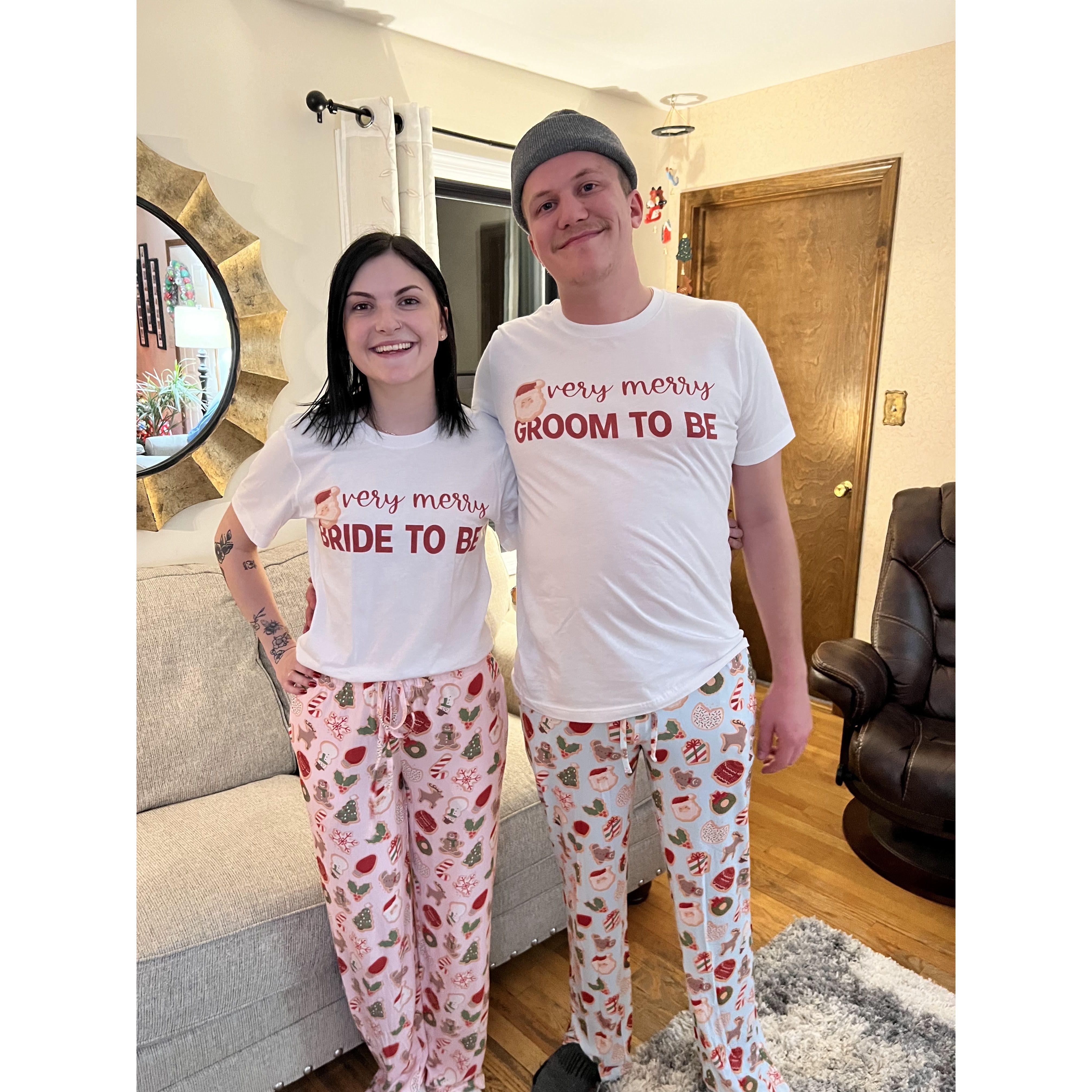 Our first Christmas as an engaged couple!