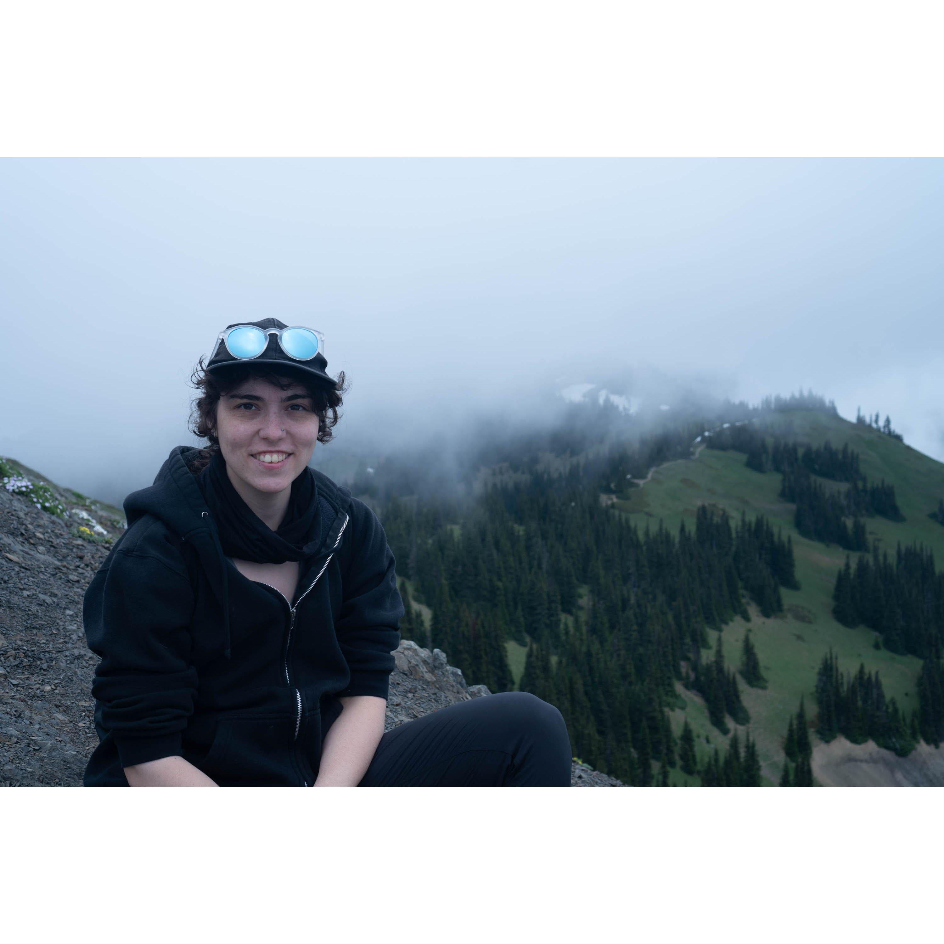 Rex on Hurricane Ridge