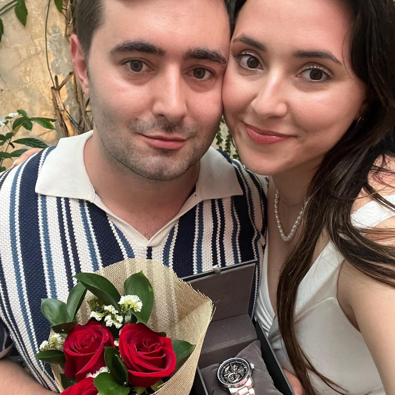 DR trip where I proposed back to Alex :)