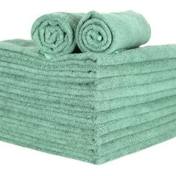 Arkwright Microfiber Hand Towels (12 Pack), 16x27 in., Solid Color Options